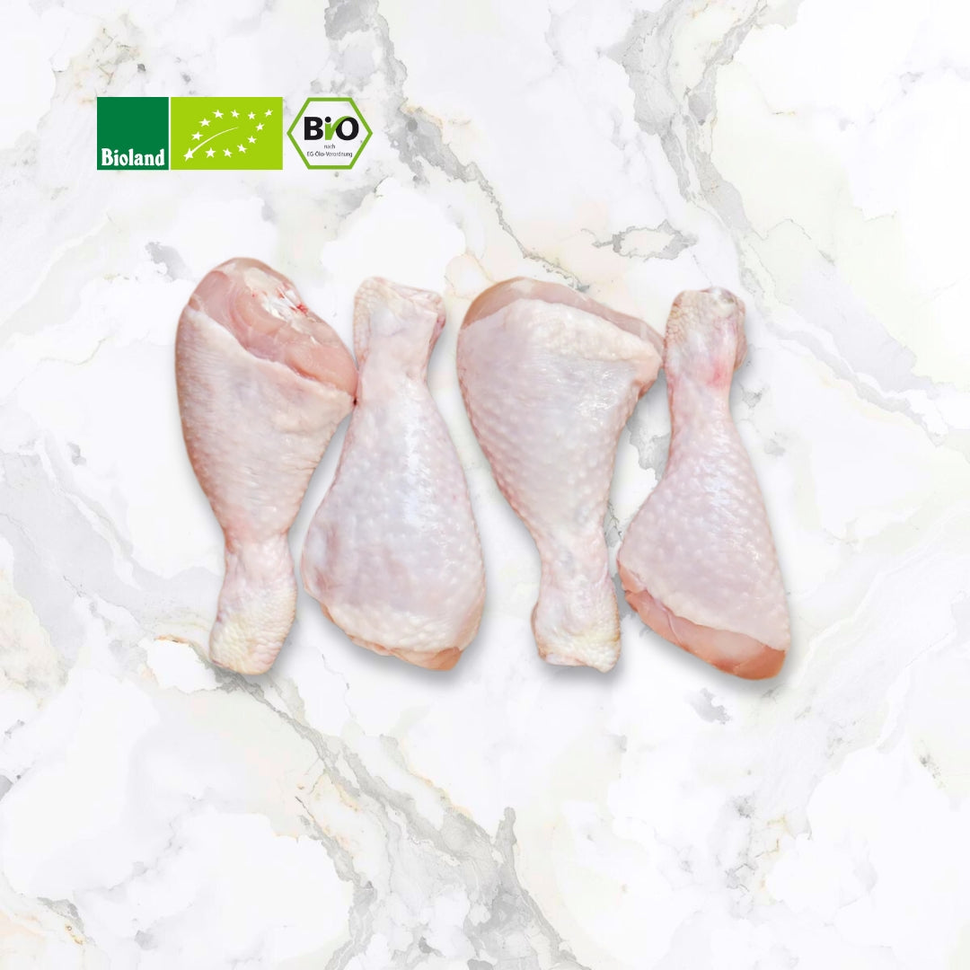 Bio Hähnchen Unterschenkel (4er - ca. 450g)