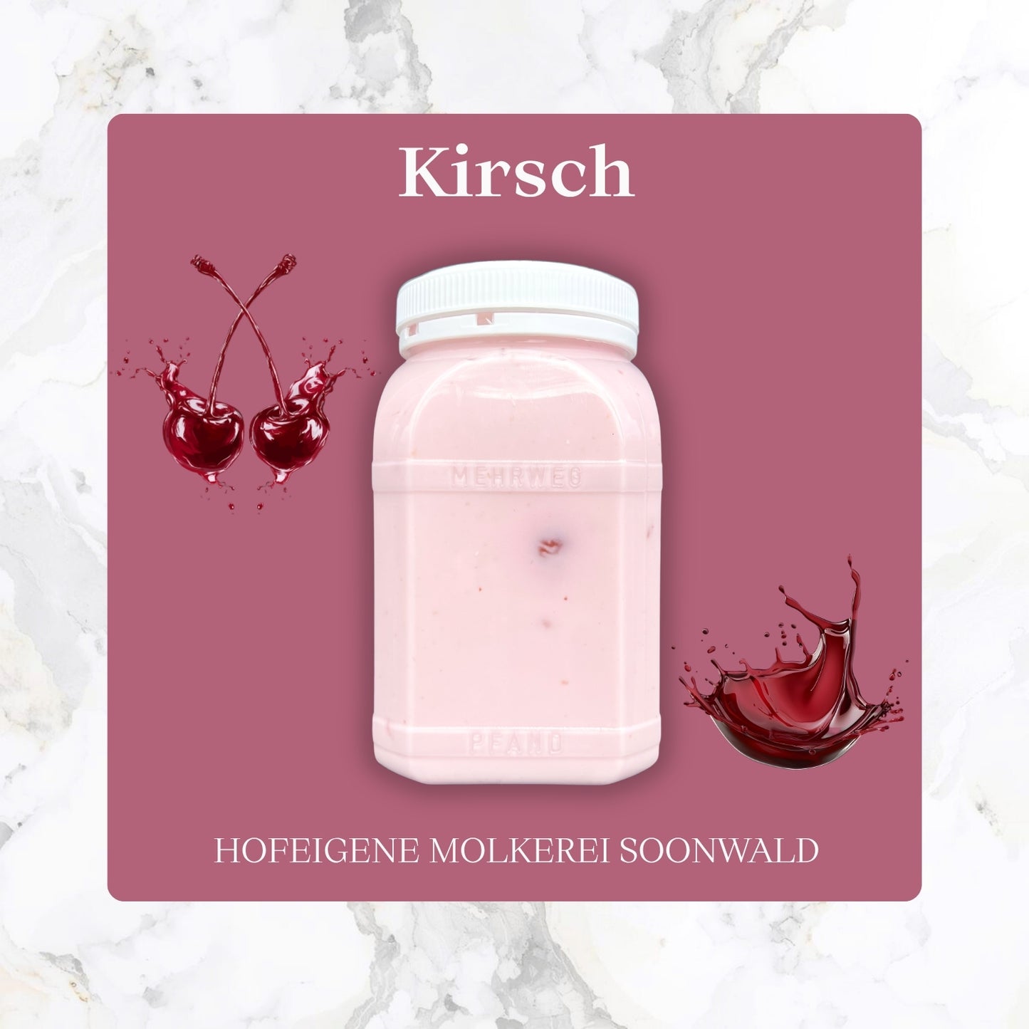 Kirsch Joghurt 500g