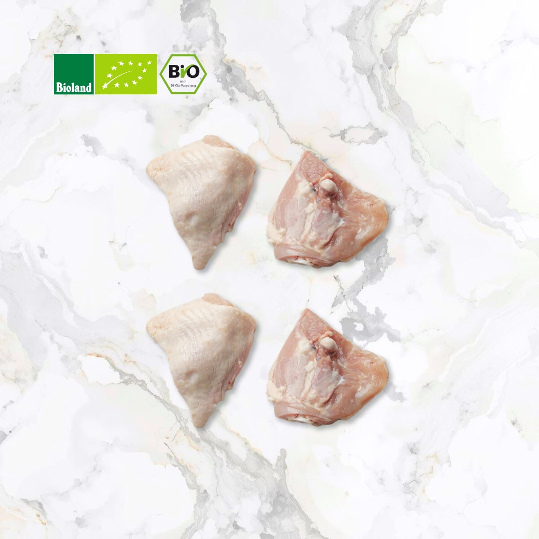 Bio Hähnchen Oberschenkel (4er - ca. 450g)