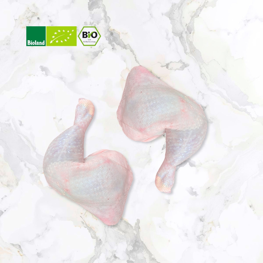 Bio Hähnchen Schenkel (2er - ca. 500g)