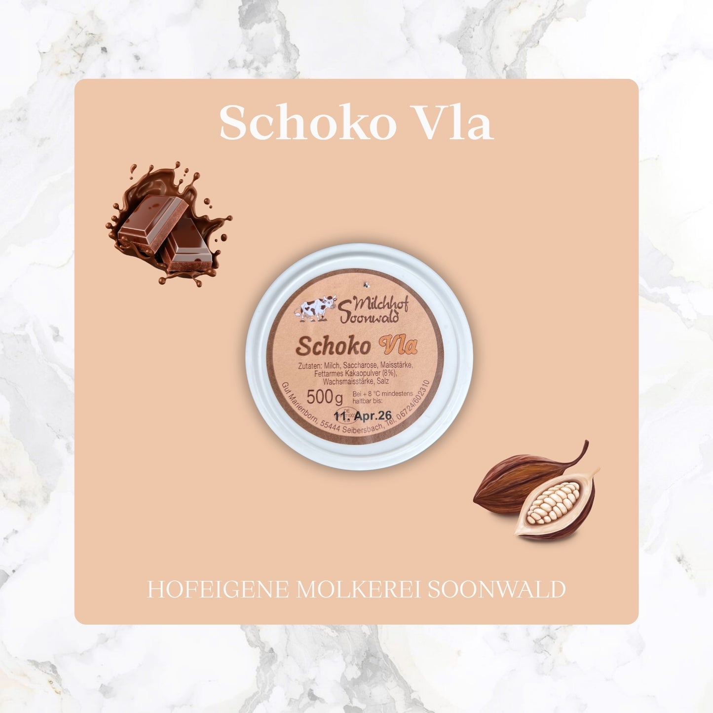 Schoko Vla 500g