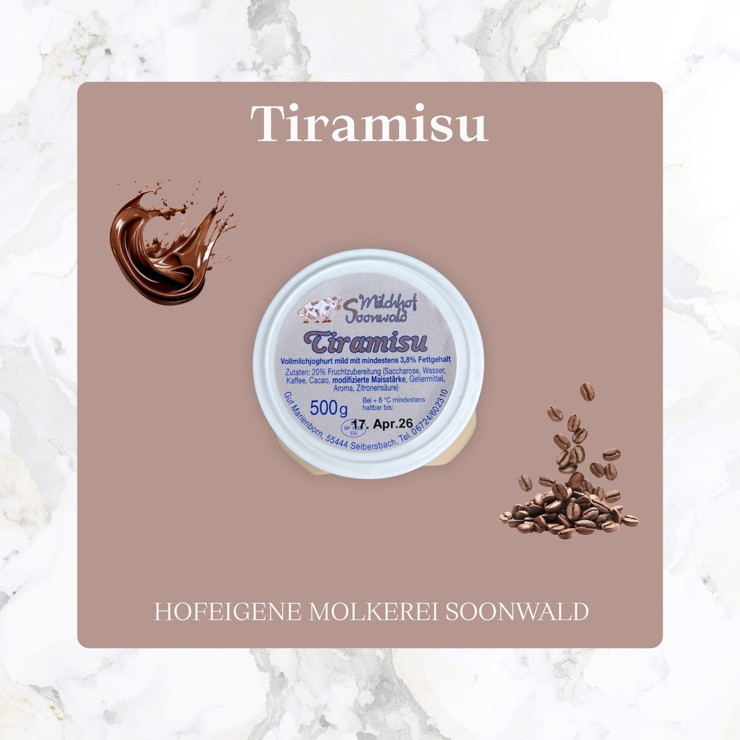 Tiramisu Joghurt 500g