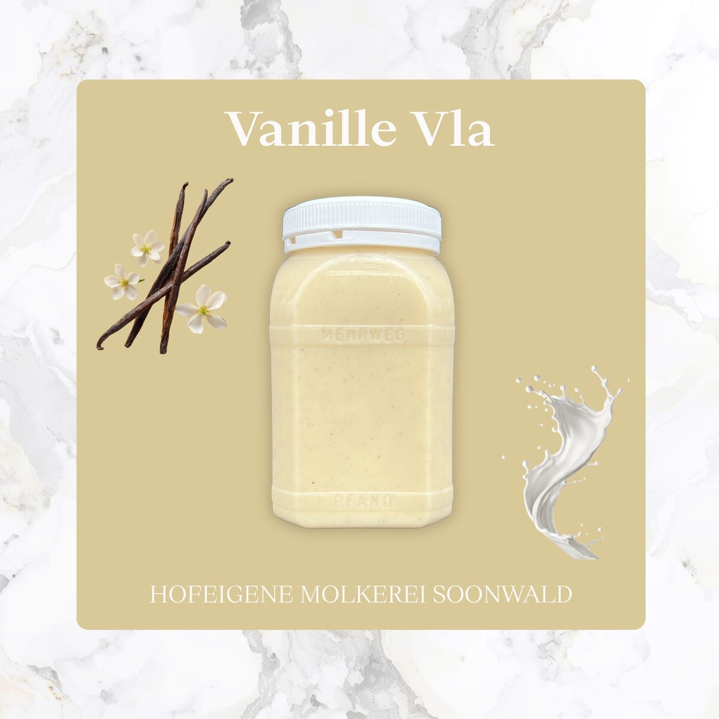 Vanille Vla 500g